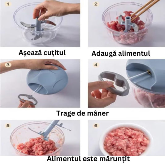 Tocator Manual pentru Legume si Fructe